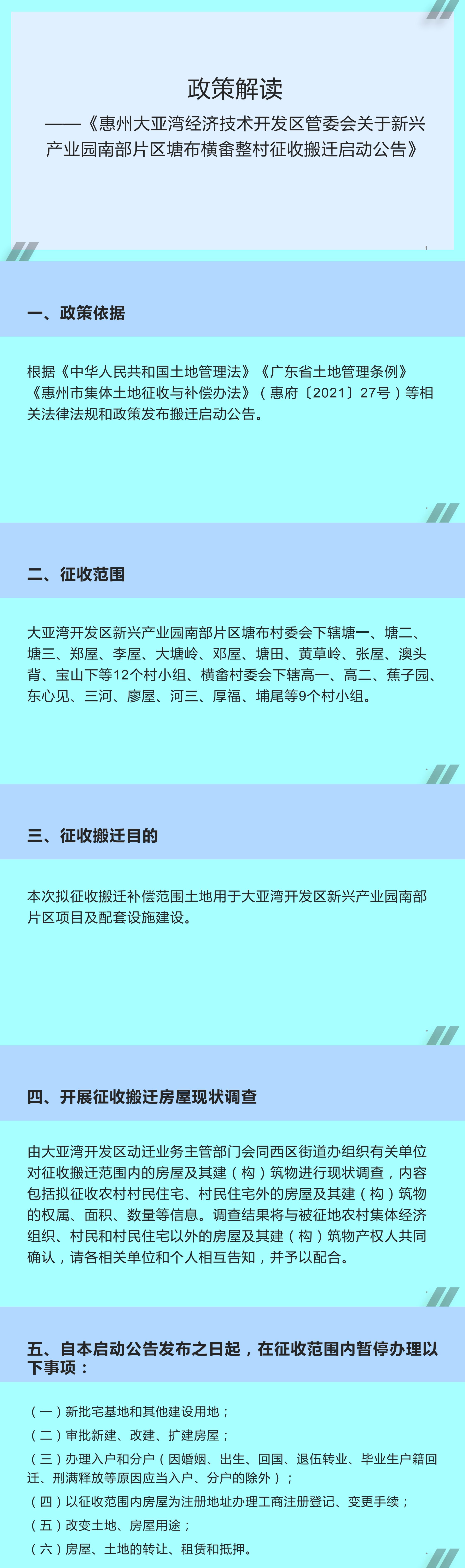 政策解讀-惠州大亞灣經(jīng)濟(jì)技術(shù)開(kāi)發(fā)區(qū)管委會(huì)關(guān)于新興產(chǎn)業(yè)園南部片區(qū)塘布橫畬整村征收搬遷啟動(dòng)公告.jpg